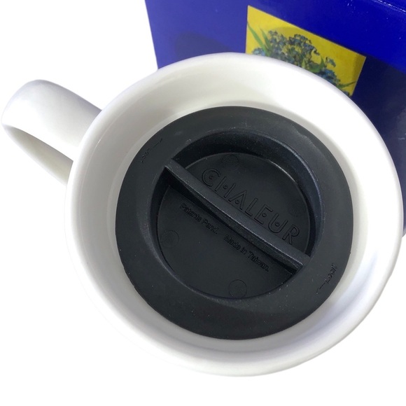 Museum of Modern Art, Vincent Van Gogh Irises Coffee/Tea Commuter Mug NIB - Picture 2 of 8